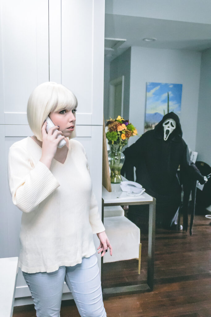 casey being stalked by ghostface