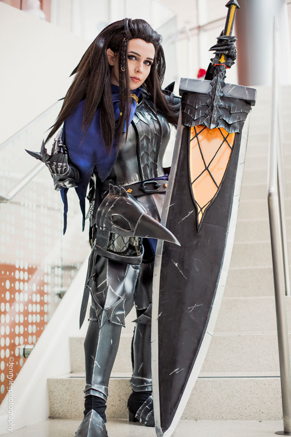 Photo of Krissy Cosplays in Striga Armor