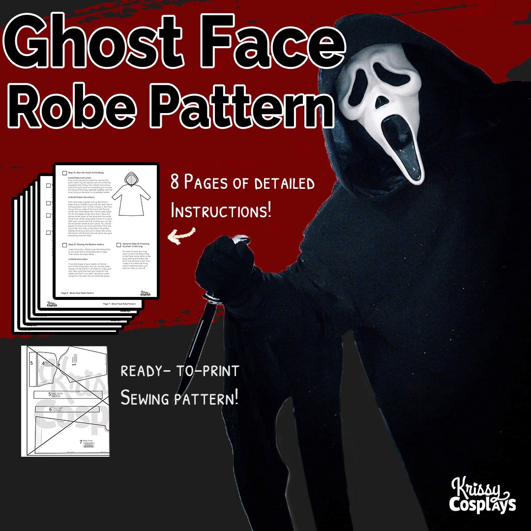 thumbnail for Ghost face Robe pattern